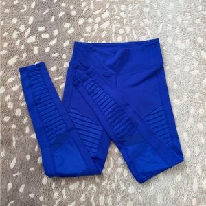 Alo Vibrant Blue Leggings